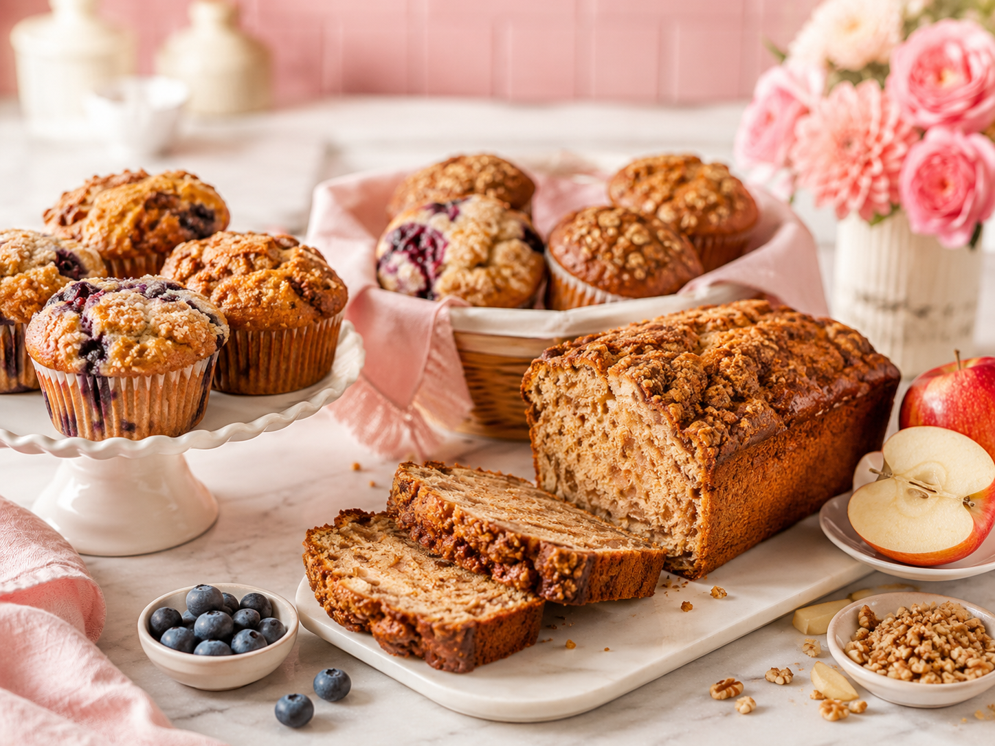 Homemade bread and muffins from Hudson Sweet Sensations