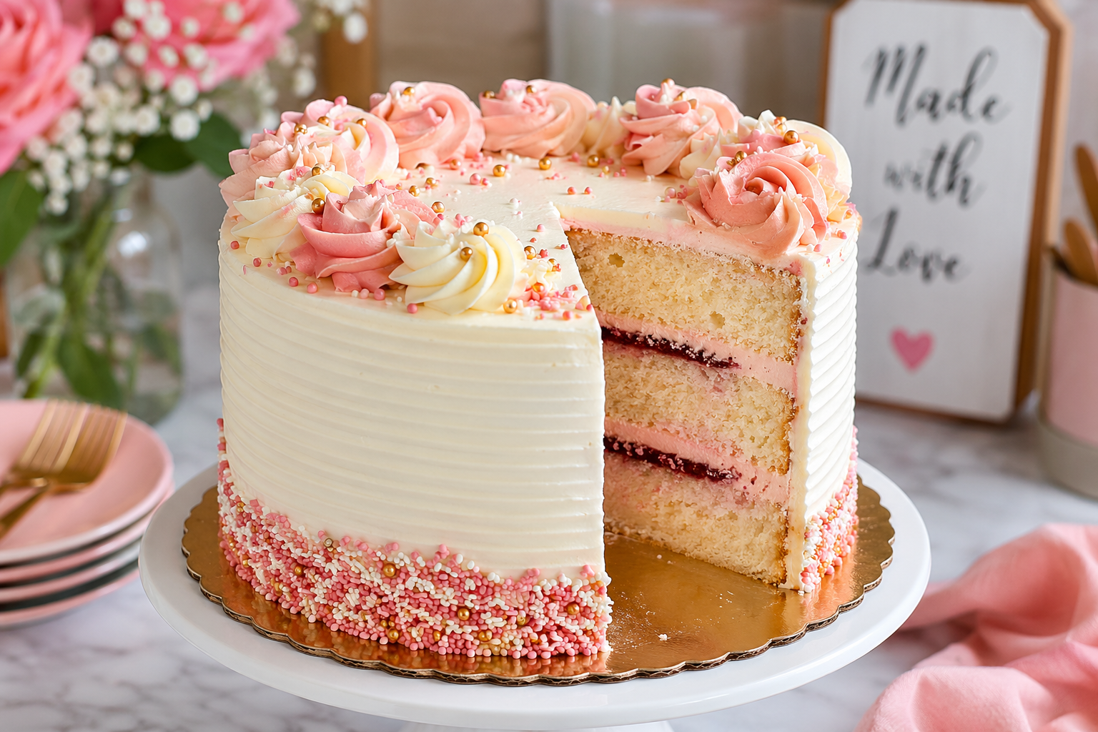 Homemade cake from Hudson Sweet Sensations
